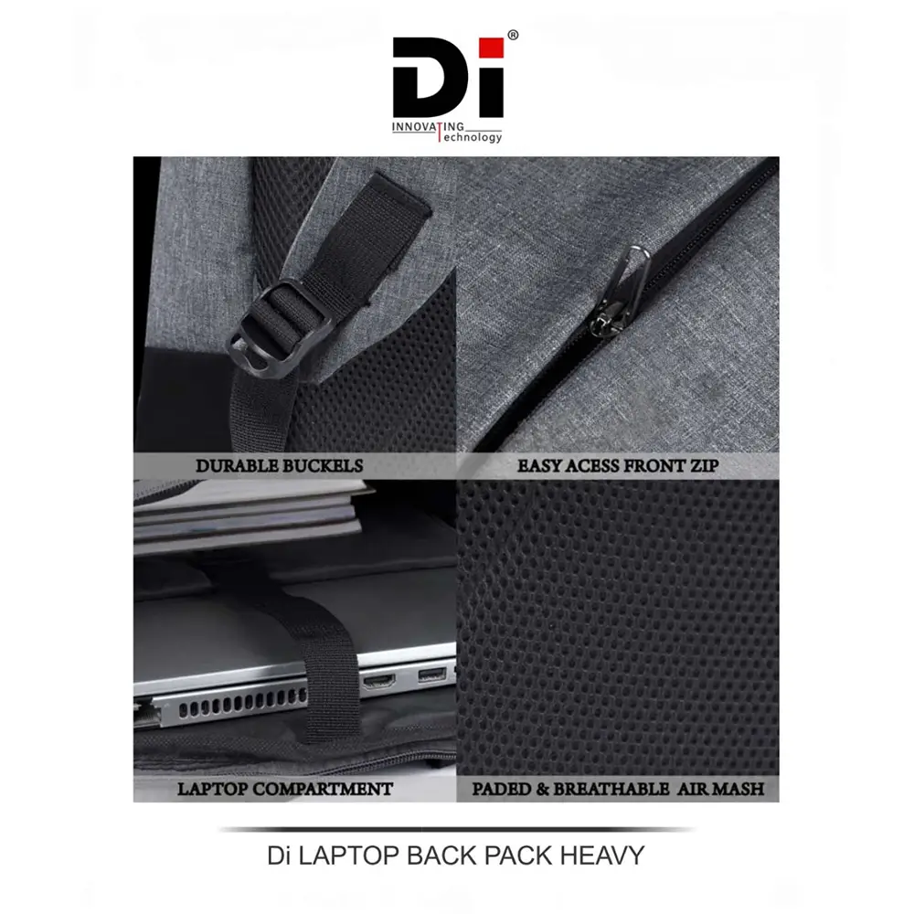DI Laptop Backpack view 2